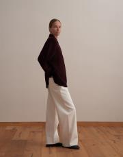 pamuk polo yaka triko kazak mürdüm 2