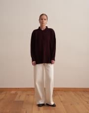 pamuk polo yaka triko kazak mürdüm 3