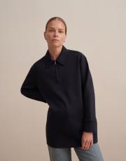 fermuarlı sweatshirt lacivert 4