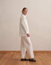 fermuarlı sweatshirt ekru 2