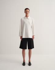 fermuarlı sweatshirt ekru 5