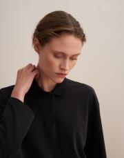 polo yaka tişört siyah 4