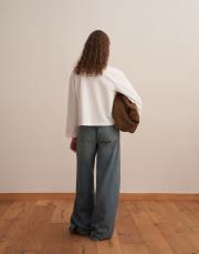 polo yaka tişört ekru 3