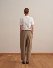 pileli balon pantolon açık haki 3