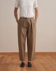 pileli balon pantolon açık haki 4