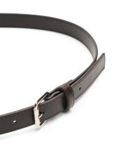 kare tokalı deri kemer acı kahve 6