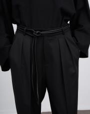 kordon deri kemer siyah