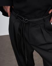 kordon deri kemer siyah 6