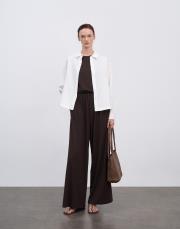 sırtı çapraz rayon tulum kahverengi 5