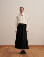 polo yaka triko kazak ekru