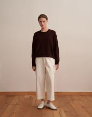 kargo cepli bol pantolon ekru 10