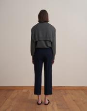 balıkçı yaka triko kazak antrasit 4