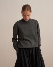 balıkçı yaka triko kazak antrasit 6