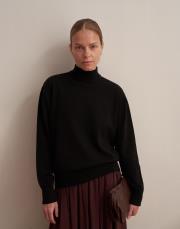 balıkçı yaka triko kazak siyah 6