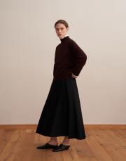 balıkçı yaka triko kazak bordo 3