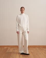 balıkçı yaka triko kazak ekru 6