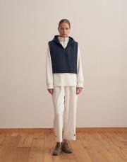 fermuarlı modal spor takım ekru 2