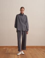 fermuarlı modal spor takım antrasit 3