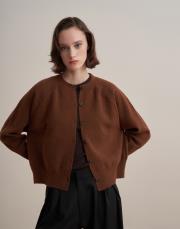 yün karışımlı triko hırka tarçın 6