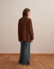 yün karışımlı balıkçı yaka triko kazak tarçın 3