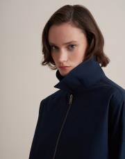 fermuarlı koton ceket lacivert 6