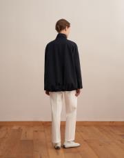 kemer detaylı teknik ceket lacivert 8