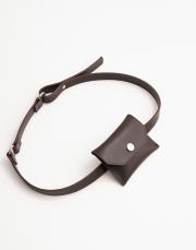 çanta detaylı deri kemer acı kahve 4