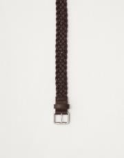 el örgüsü deri kemer acı kahve 3