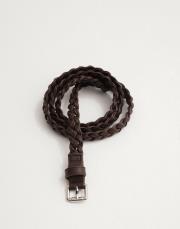 el örgüsü deri kemer acı kahve 4