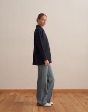 fermuarlı sweatshirt lacivert 2