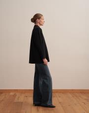 fermuarlı sweatshirt siyah 2