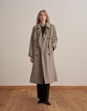 vatkalı yün palto bej 2