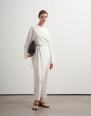 keten basic bluz ekru 2