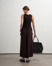 beli ayarlanabilir pantolon kahverengi 3