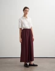 beli ayarlanabilir pantolon bordo