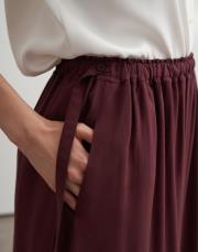 beli ayarlanabilir pantolon bordo 4