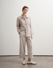 %100 organik koton dokulu pantolon taş 2