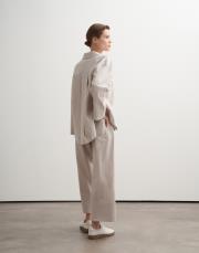 %100 organik koton dokulu pantolon taş 3