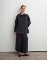 fermuarlı modal gömlek lacivert 5