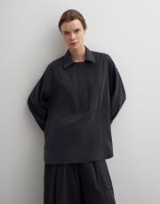 fermuarlı modal gömlek lacivert 6