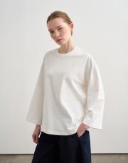 nakış detaylı tshirt ekru 3
