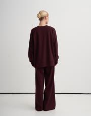 interlok sweatshirt bordo 2