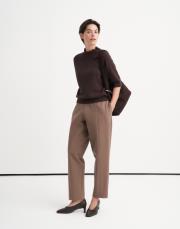 koton slouchy pantolon sütlü kahve 2