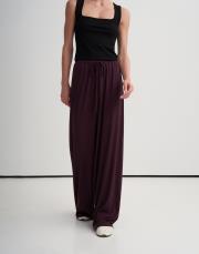 basic rayon pantolon koyu mürdüm 4