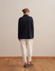 polo yaka sweatshirt lacivert 3