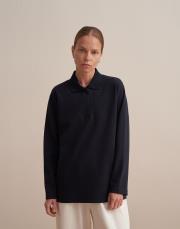 polo yaka sweatshirt lacivert 4