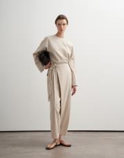 keten anvelop pantolon natürel 2